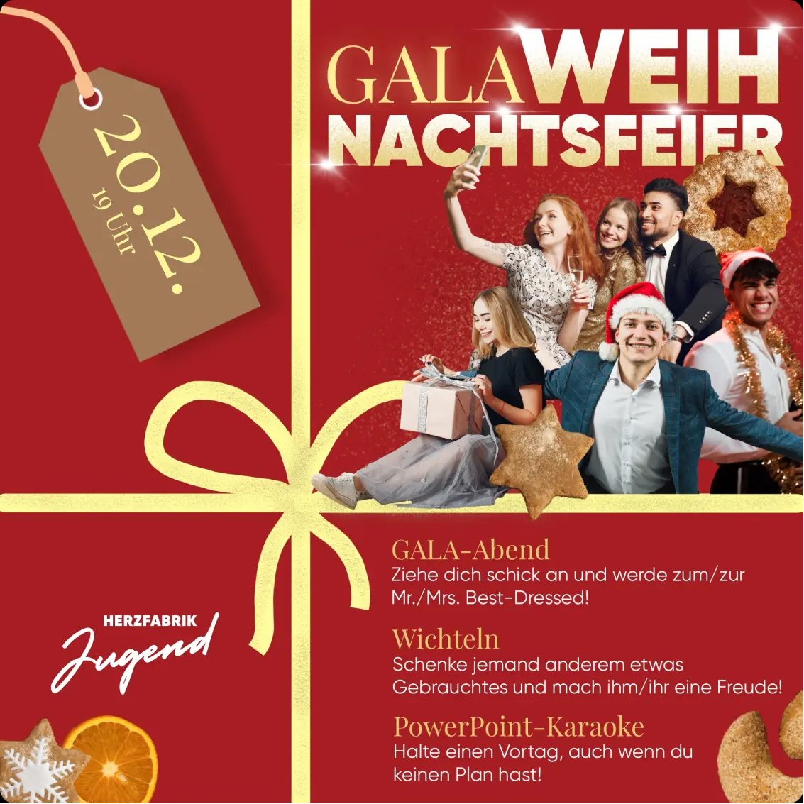 Herzfabrik Jugend Weihnachtsfeier